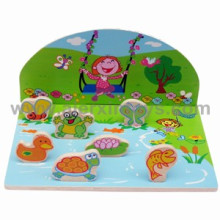 Wooden 3D Puzzle with Cute Animal Pieces